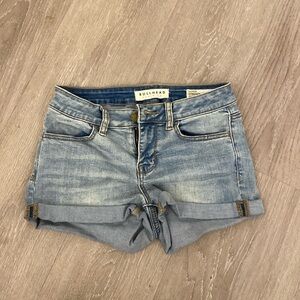 Bullhead pac sun Denim jean shorts light blue short shorts mid rise